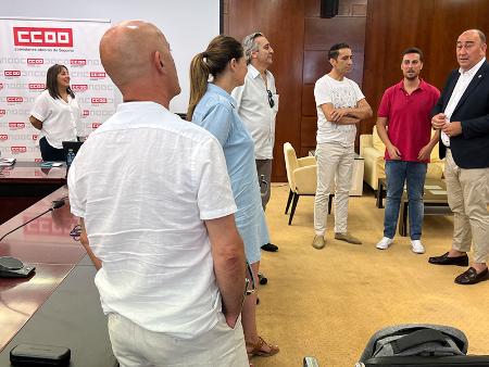 La Casa del Sello acoge la reunión ordinaria de la Ejecutiva autonómica de Comisiones Obreras de Castilla y León