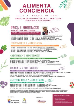 Alimenta conciencia: Conocimiento y alimentación