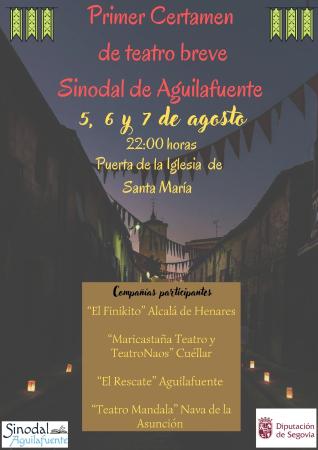 Primer Certamen de Teatro Breve Sinodal de Aguilafuente