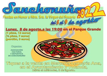 Cartel Pizzada Popular 2022