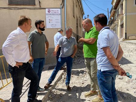 El presidente de la Diputación de Segovia finaliza en Cuéllar su ronda de visitas institucionales por los 208 municipios de la provincia
