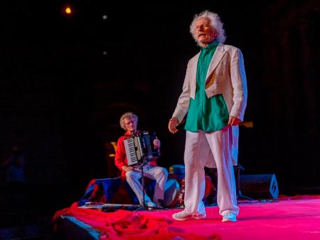 El Brujo regresa  Segovia con ‘Los dioses y dios’, montaje con el que de nuevo llenará el Teatro Juan Bravo