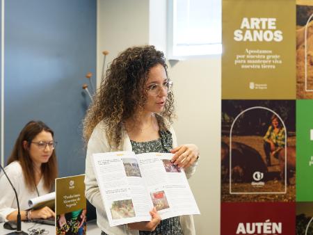Alimentos de Segovia organiza un encuentro entre productores de Ajo de Vallelado y representantes de la Asociación Nacional de Productores de...