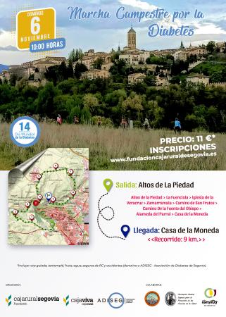 Marcha campestre por la diabetes