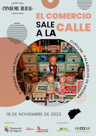 Cartel El comercio sale a la calle