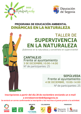 Dinámicas en la Naturaleza 'Taller de Supervivencia en la Naturaleza'