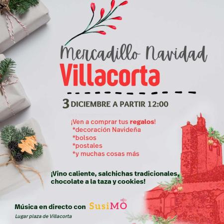 Mercadillo navideño en Villacorta
