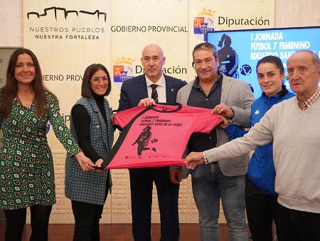La Diputación de Segovia colabora con el CD Monteresma para la organización del Memorial Eduardo Sanz de la Rubia de fútbol 7 alevín femenino