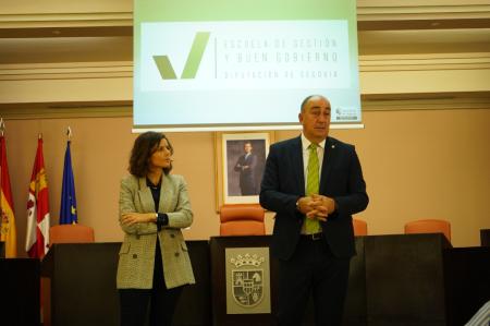 Comienza la programación del curso de la Escuela de Gestión y Buen Gobierno de la Diputación de Segovia
