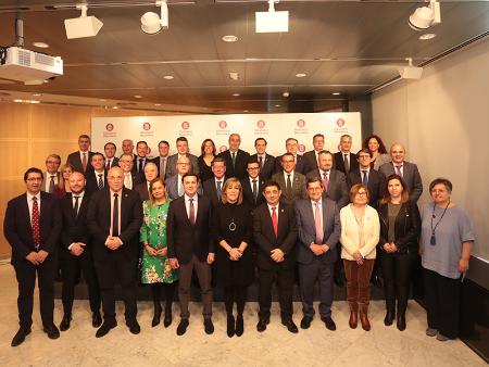 Miguel Ángel de Vicente asiste, junto a otros cuarenta representantes de toda España, a la reunión de la Comisión de la FEMP