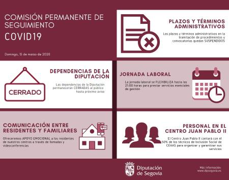 Imagen La Diputación de Segovia cierra todas sus dependencias al público,...