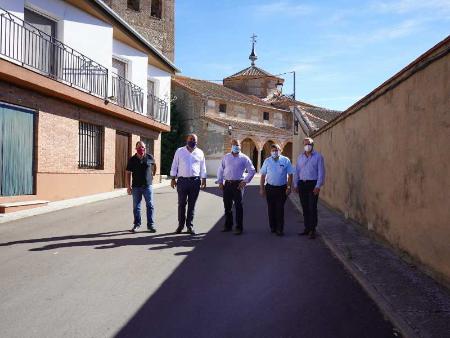 Visita institucional del presidente a Codorniz, Aldeanueva del Codonal, NIeva y Santa María la Real de Nieva