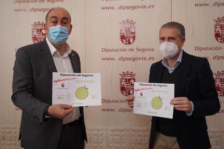La Diputación de Segovia se suma a la campaña de Bonos-restaurante de la Federación Empresarial Segoviana con la aportación de 3.200 euros 