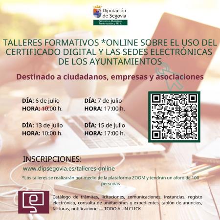 Seminario Online sobre el Uso del Certificado Electrónico y la Sede Electró