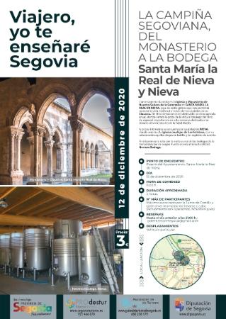 La campiña segoviana, del monasterio a la bodega: Santa María la Real de Ni