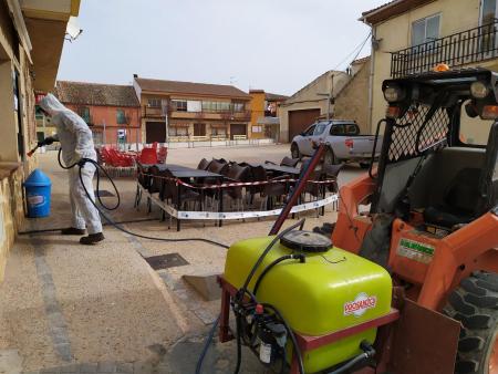 Imagen La Diputación de Segovia comienza mañana la desinfección de los sitios...