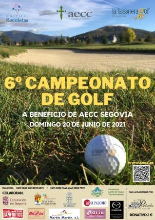 6º Campeonato de Golf a beneficio de la AECC Segovia