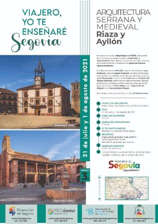 Viajero, yo te enseñaré Segovia: Riaza y Ayllón