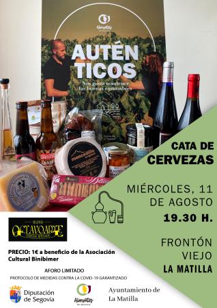 Cata de cervezas de Alimentos de Segovia
