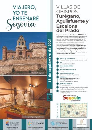 Viajero, yo te enseñaré Segovia: Turégano, Aguilafuente y Escalona del Prad