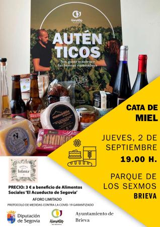 Cata de miel de Alimentos de Segovia