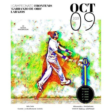 I Campeonato de Frontenis 'Garbanzo de oro'