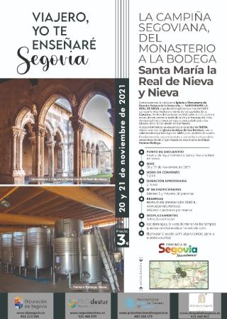 Viajero, yo te enseñaré Segovia: Sta Mª La Real de Nieva y Nieva