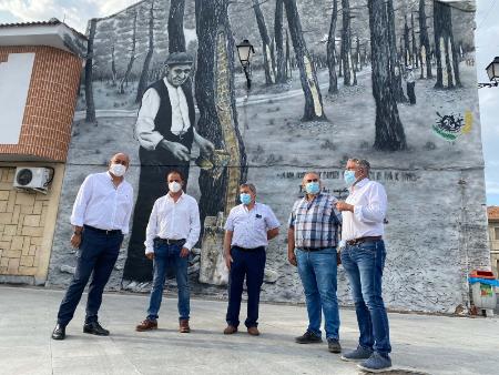 Miguel Ángel de Vicente amplía su recorrido de visitas por los pueblos de la Tierra de Pinares y la Comunidad de Villa y Tierra de Sepúlveda
