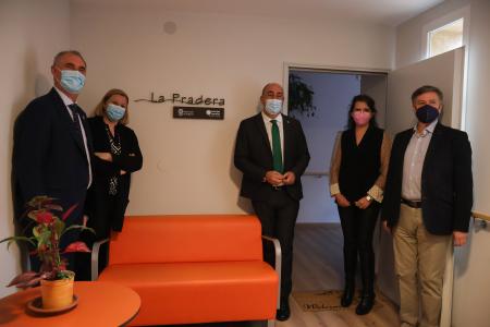 La consejera de Familia e Igualdad de Oportunidades, Isabel Blanco, asiste a la apertura de La Pradera, la nueva Unidad de Convivencia del CSS...