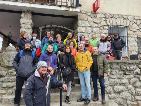 Más de un centenar de personas participaron el domingo en la Marcha de los Gabarreros organizada por Prodestur