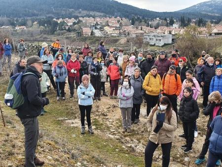 Más de un centenar de personas participaron el domingo en la Marcha de los Gabarreros organizada por Prodestur