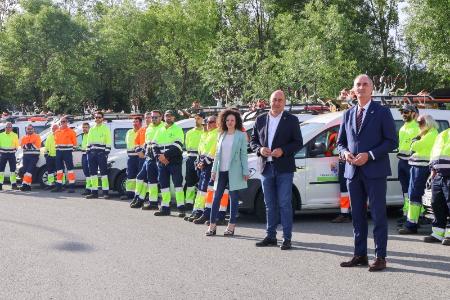 Un total de treinta trabajadores distribuidos en siete cuadrillas se incorporan al programa forestal 2023, puesto en marcha por la Diputación...