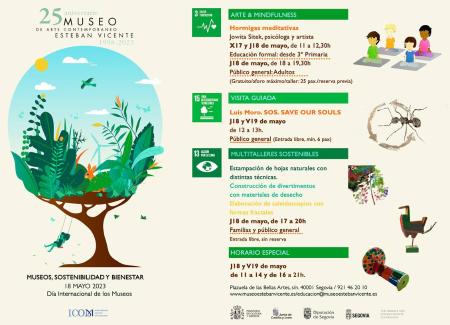 Día internacional de los museos en el Museo Esteban Vicente