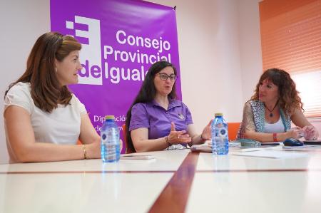 La asociación Segoentiende participa en la séptima Cápsula Informativa del Consejo Provincial de Igualdad de la Diputación, celebrada con...
