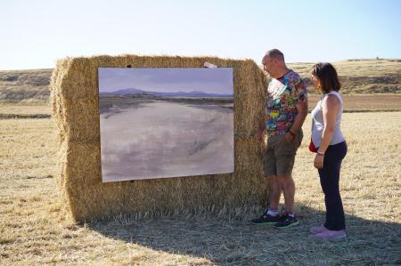 El paisaje de Espirdo pintado por Miguel González Segovia gana la decimocuarta edición de ‘Arte en la Naturaleza’