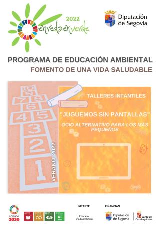 Taller 'Juguemos sin pantallas' del programa 'Enreda en verde'