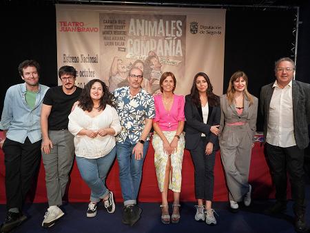 El Teatro Juan Bravo de la Diputación acoge, con 'Animales de Compañía', su segundo estreno nacional en una semana