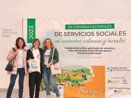 Profesionales del Área de Asuntos Sociales de la Diputación participan en Burgos en unas jornadas sobre intervención del trabajo social en...
