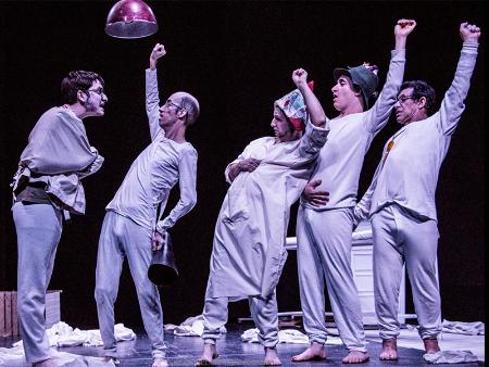 Los segovianos Sergio Artero y Paladio Arte estrenan ‘Los locos del paraíso’ en el Teatro Juan Bravo