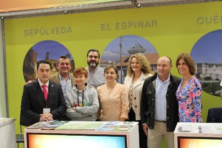 La Diputación de Segovia despliega en la inauguración de INTUR 2023 todas las propuestas del turismo de experiencias de la provincia