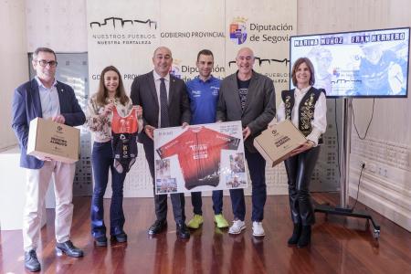 Marina Muñoz y Francisco Herrero reciben el reconocimiento de la Diputación y toda la provincia a sus éxitos deportivos logrados durante 2023