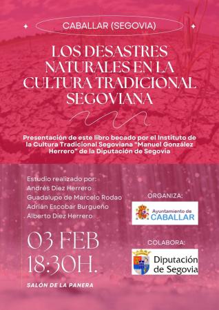´Los Desastres Naturales en la Cultura Tradicional Segoviana´