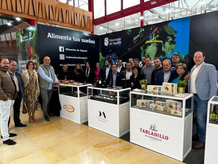 La Diputación vuelve a lucirse en el Salón de Innovación y Hostelería de Málaga gracias a los productos de Alimentos de Segovia