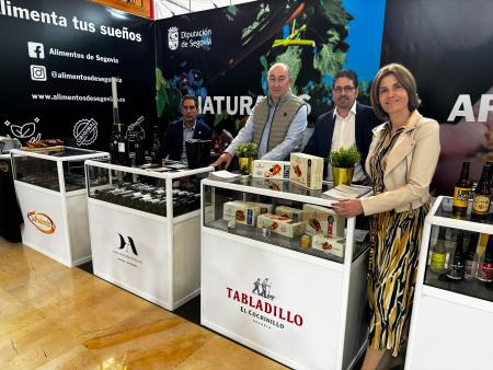 La Diputación vuelve a lucirse en el Salón de Innovación y Hostelería de Málaga gracias a los productos de Alimentos de Segovia