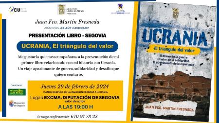Presentación del libro 'Ucrania, el triángulo del valor'