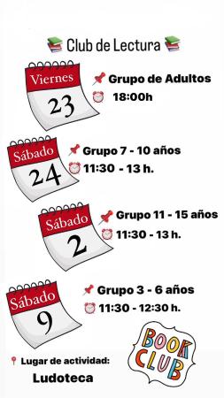 Imagen CLUB DE LECTURA 3RA EDICION