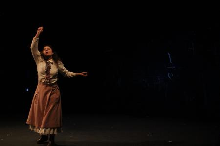 El público segoviano conoce la vida de Mileva Maric, una de las científicas más importantes de la Historia, gracias al Teatro Juan Bravo