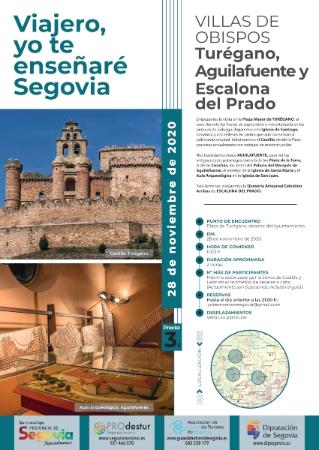 Villas de obispos: Turégano, Aguilafuente y Escalona del Prado