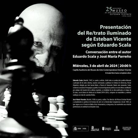 Re/trato Iluminado de Esteban Vicente según Eduardo Scala
