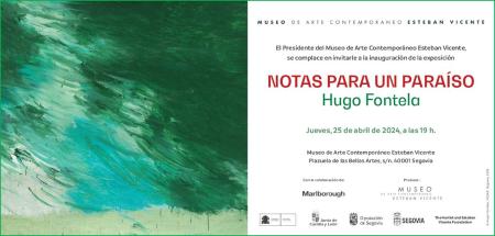 Inauguración exposición "Notas para un paraíso" de Hugo Frontela